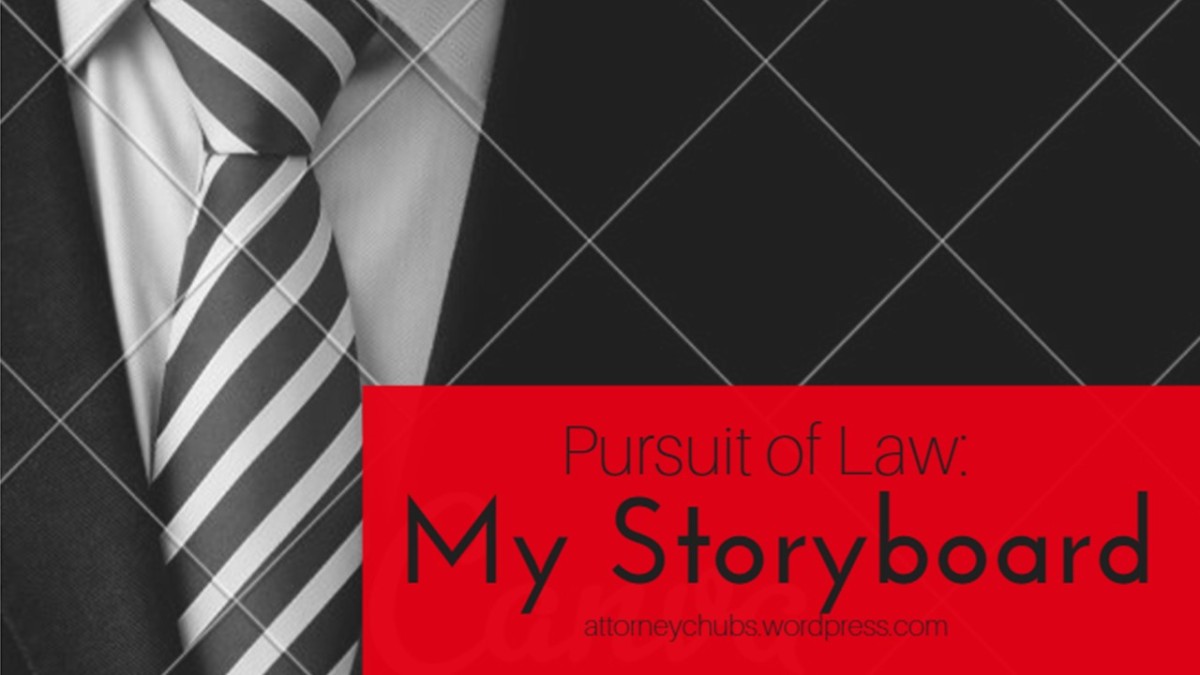 Pursuit of Law: My Storyboard
